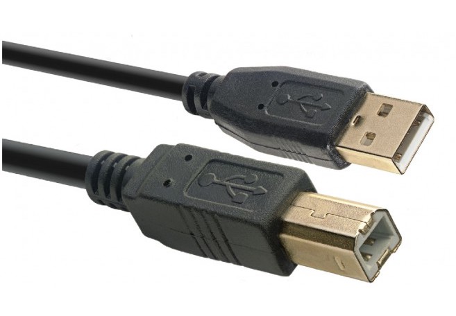 Stagg NCC5UAUB, kabel USB 2.0, USB A/USB B, 5m - Obrázek 3