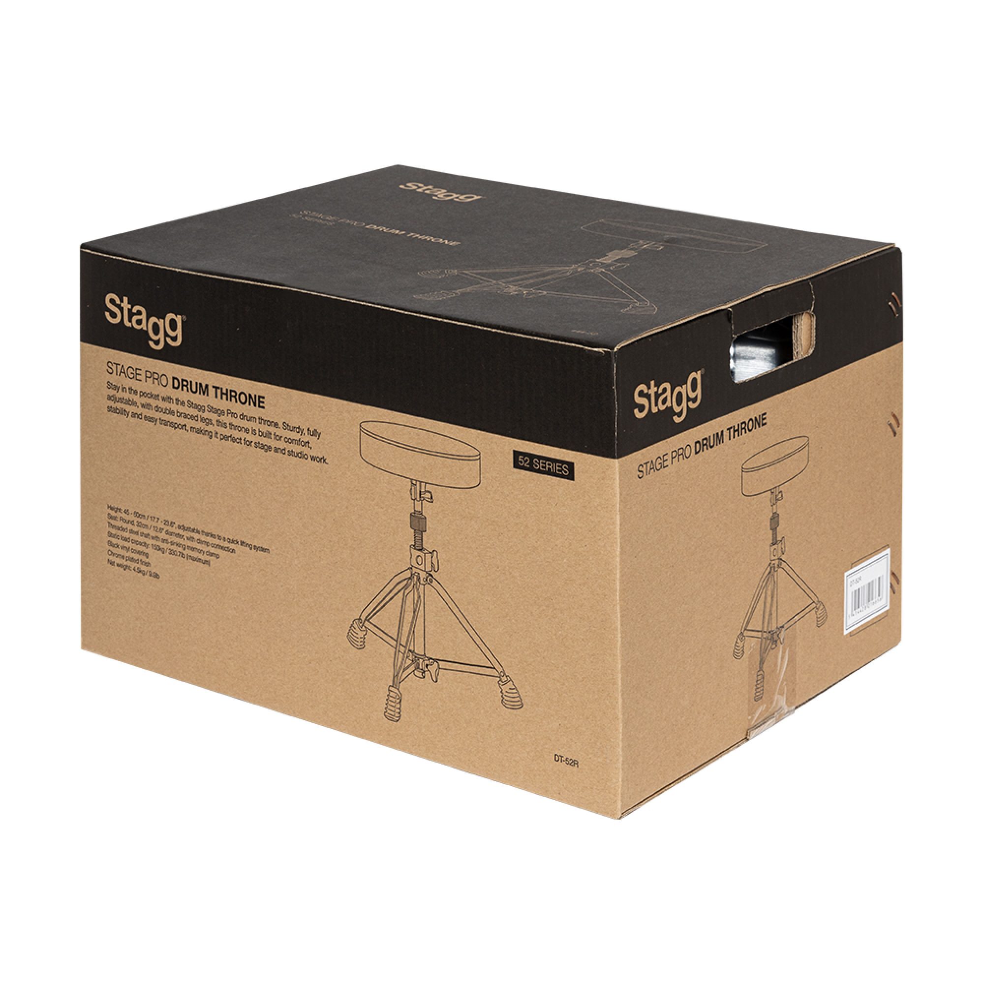 Stagg DT-52R, stolička k bicím - Obrázek 3