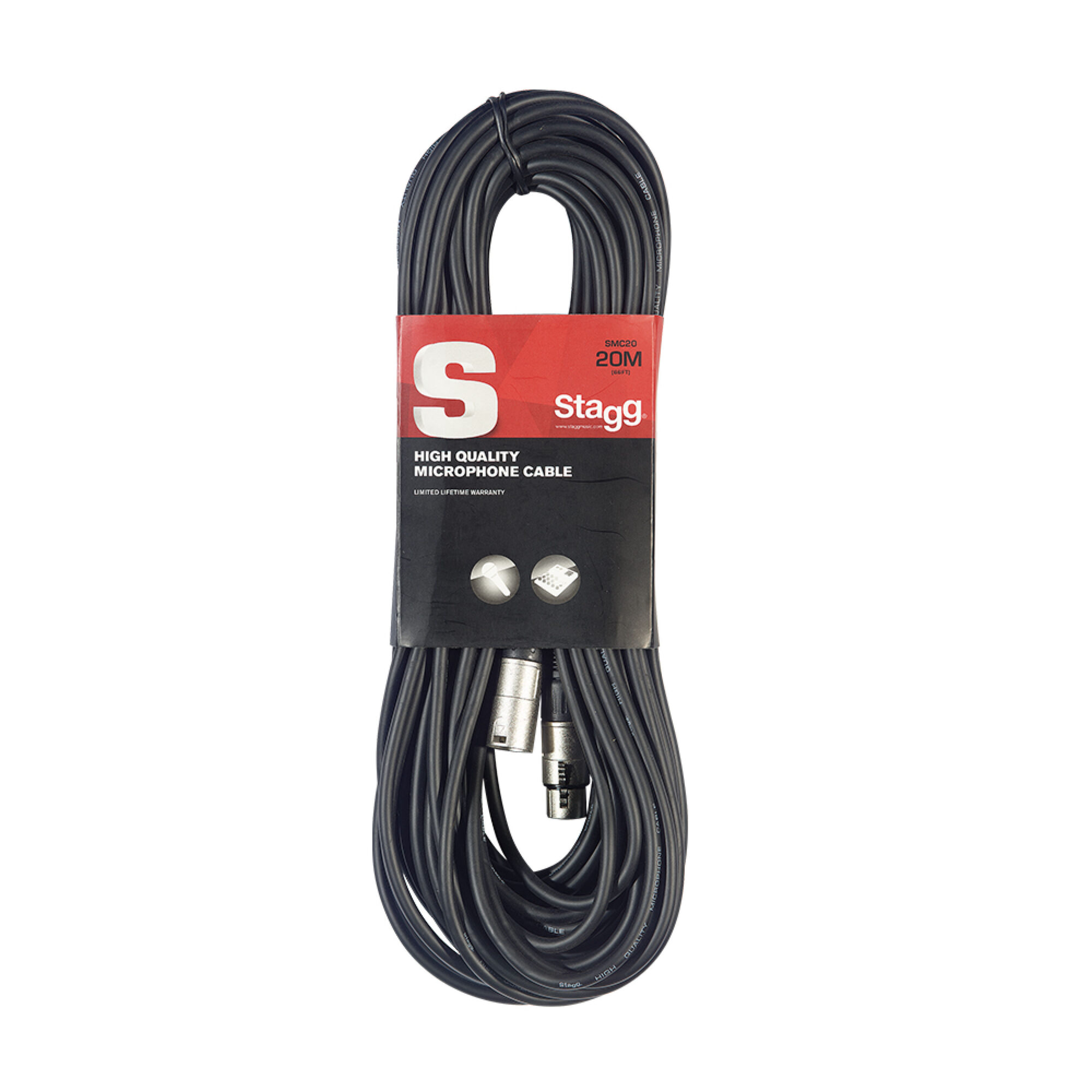 Stagg SMC20, mikrofonní kabel XLR/XLR, 20m - Obrázek 8