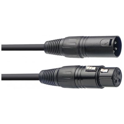 Stagg SDX3, DMX kabel 3-pin XLR/XLR, 3m