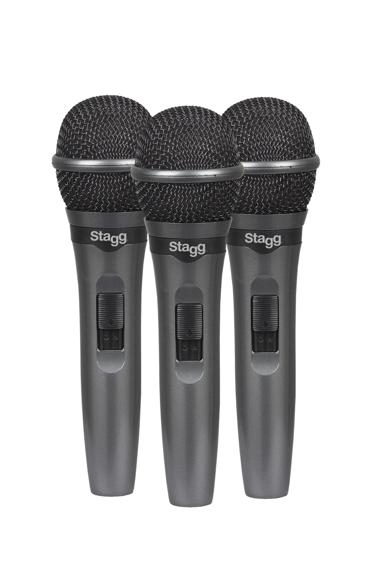 Stagg SDMP15-3, sada 3 dynamických mikrofonů