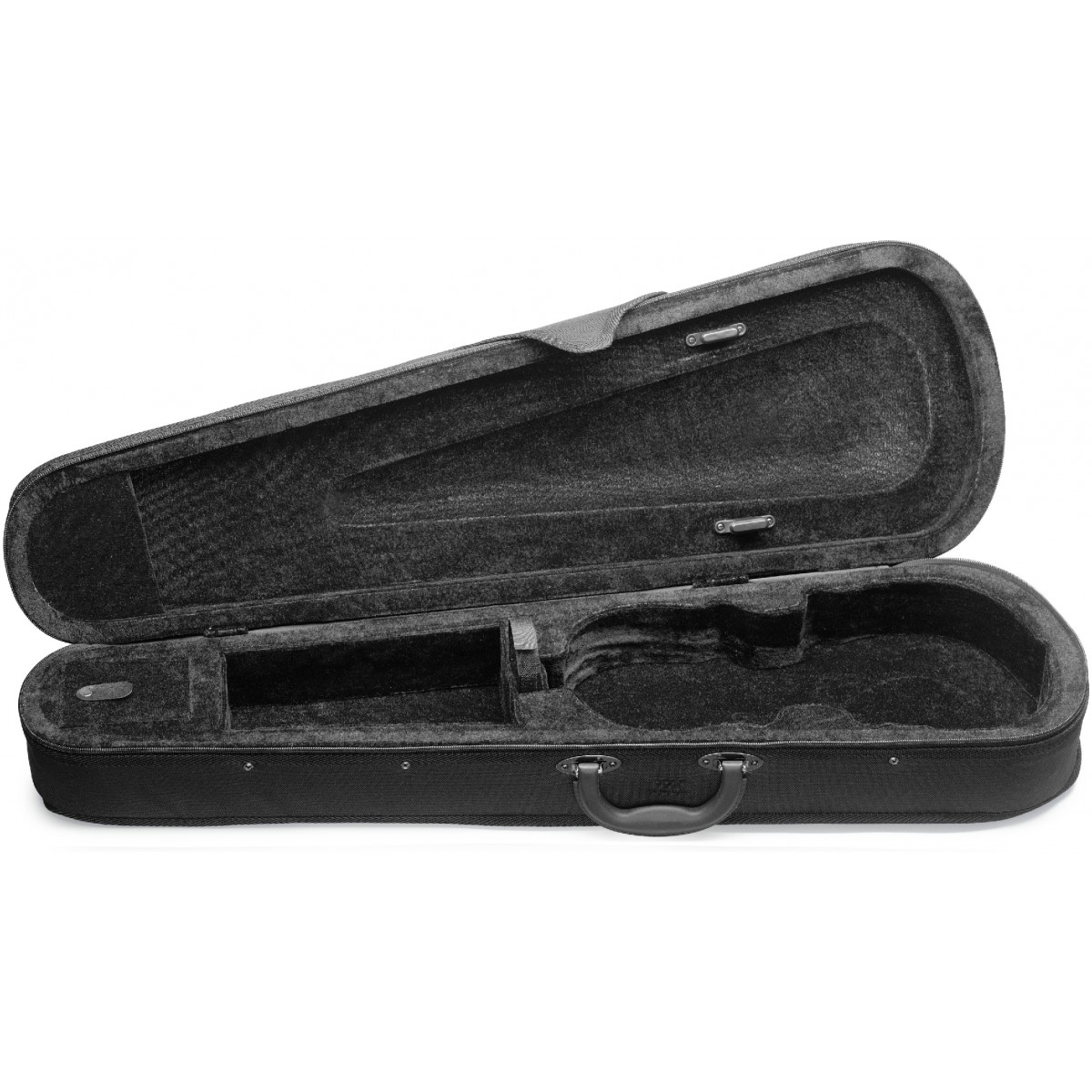 Stagg EVN X-4/4 BK, elektrické housle s pouzdrem a sluchátky, černé - Obrázek 4