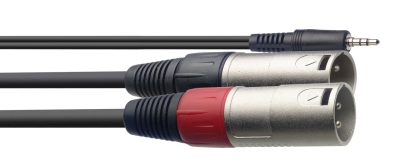 Stagg SYC3/MPS2XM Y-kabel