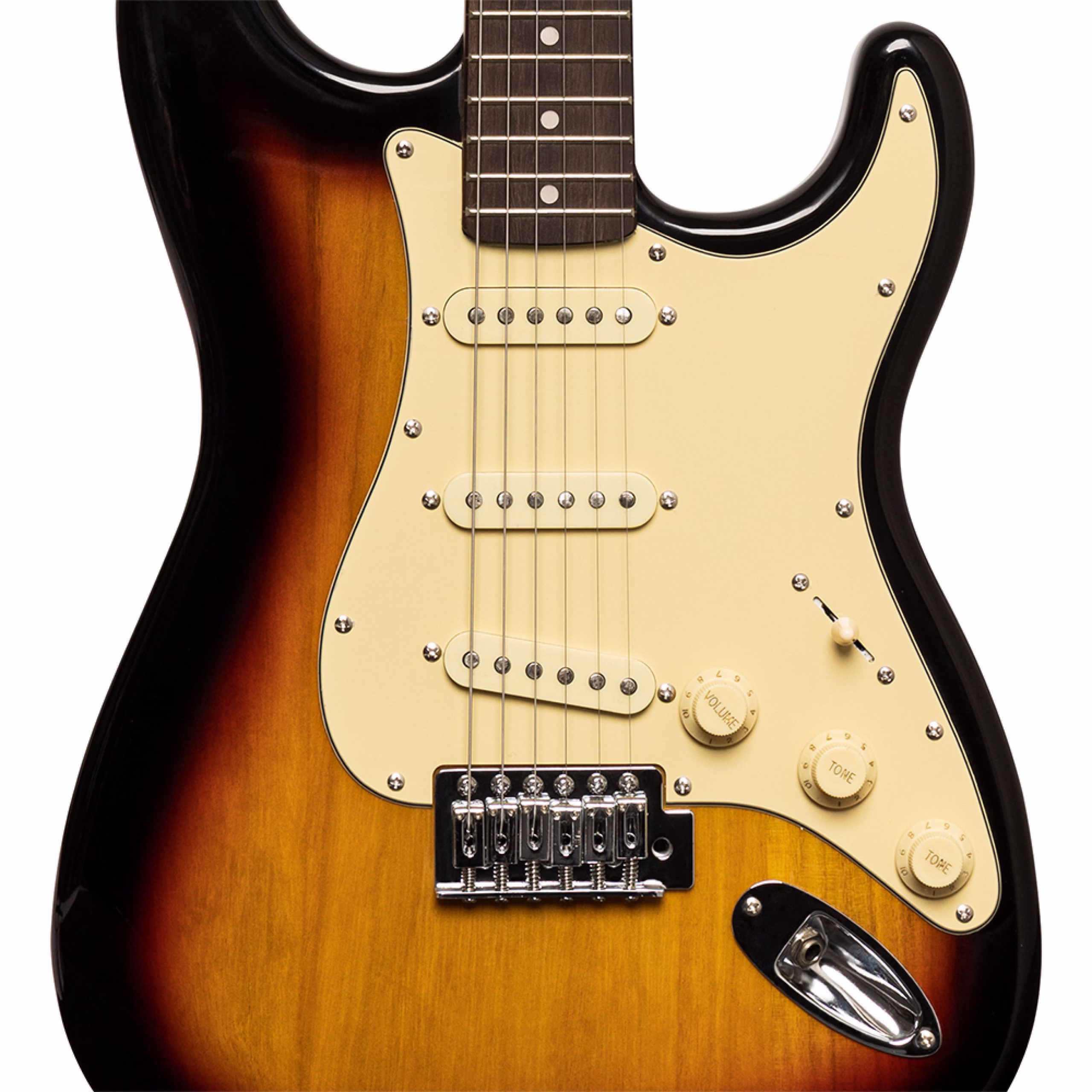 Stagg SES-30 SNB, elektrická kytara, sunburst - Obrázek 10