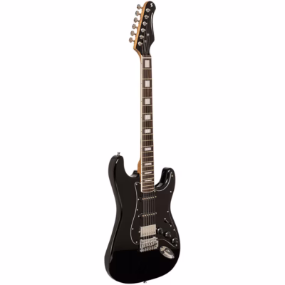 Stagg SES-60 BLK, elektrická kytara, černá