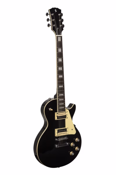 Stagg SEL-STD BLK, elektrická kytara, černá