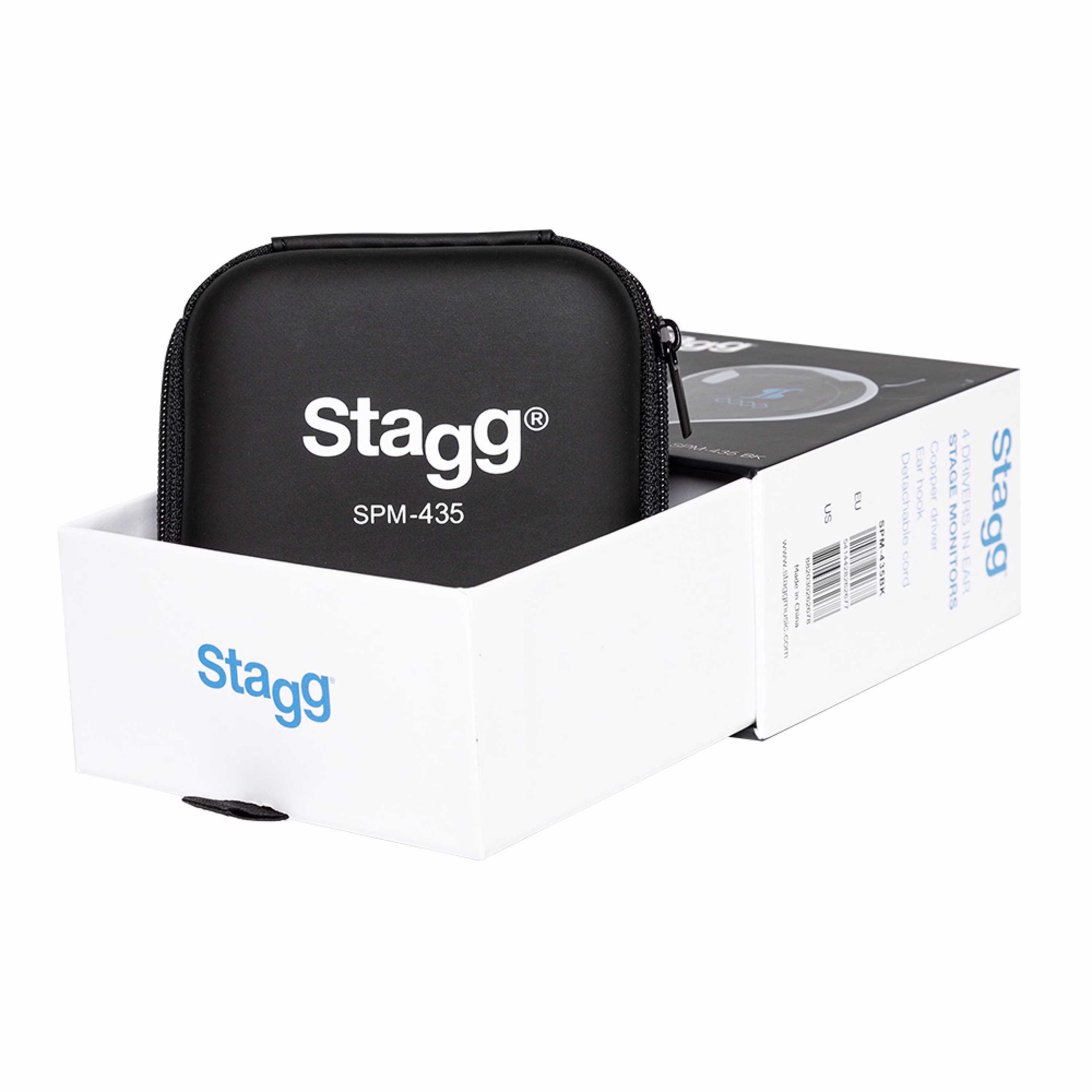 Stagg SPM-435 TR, 4-driver in-ear sluchátka, transparentní - Obrázek 14
