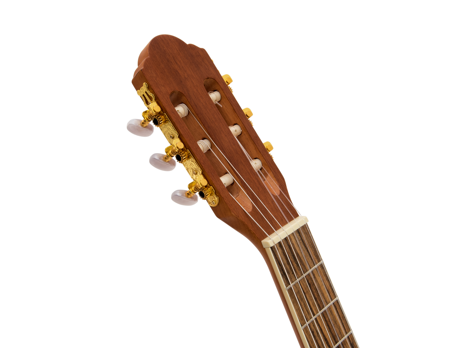 Dimavery CN-300, elektroakustická klasická kytara 4/4, přírodní - Obrázek 3