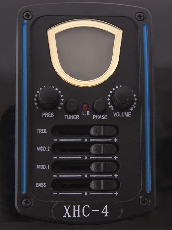 Dimavery CN-600E, elektroakustická klasická kytara 4/4, černá - Obrázek 5