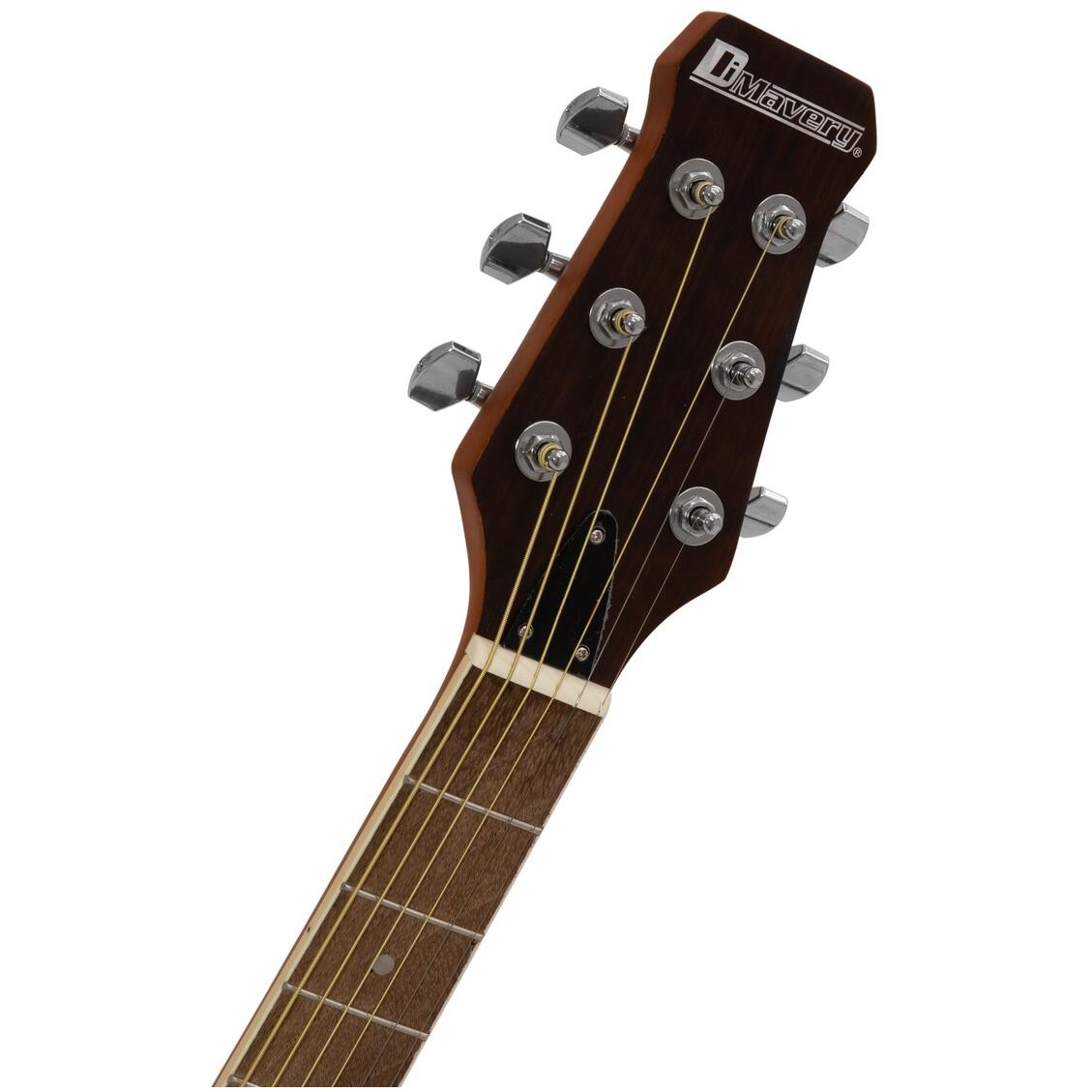 Dimavery RB-300, elektroakustická kytara typu Ovation, černá - Obrázek 4
