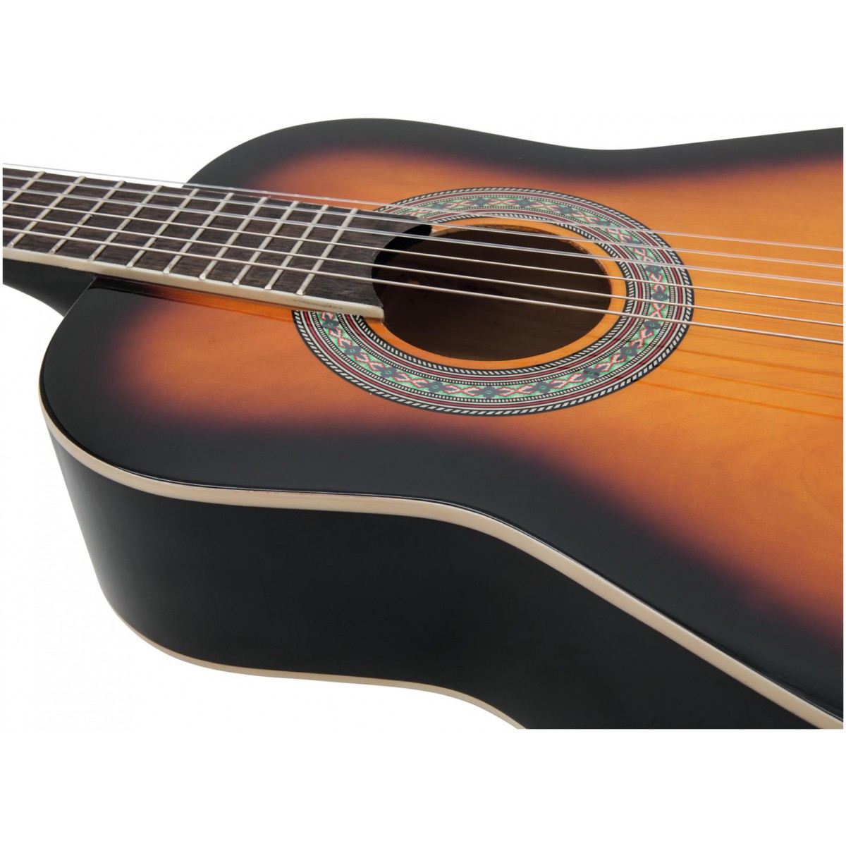 Dimavery AC-303, klasická kytara 1/2, sunburst - Obrázek 4