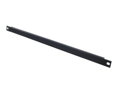 Přední panel zaslepovací 19" 0,5HE U ocelový černý