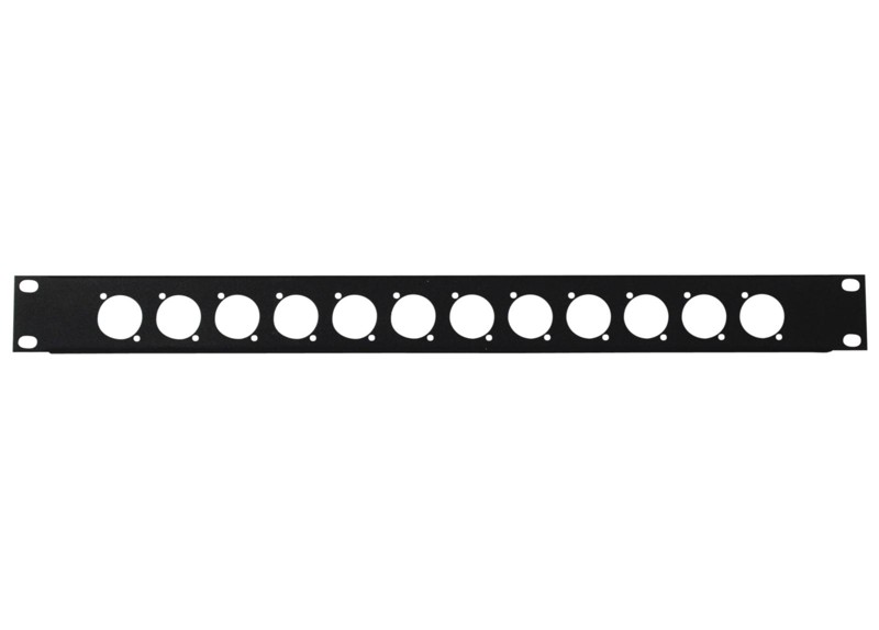 OMNITRONIC Přední panel 19" pro XLR, 1HE