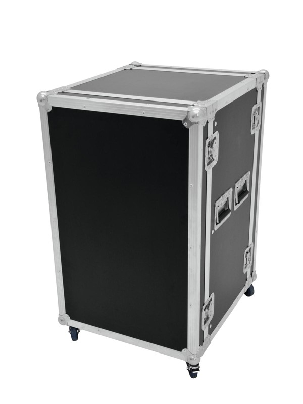 Rack Profi 15HE, hloubka 45cm, s kolečky, 9mm
