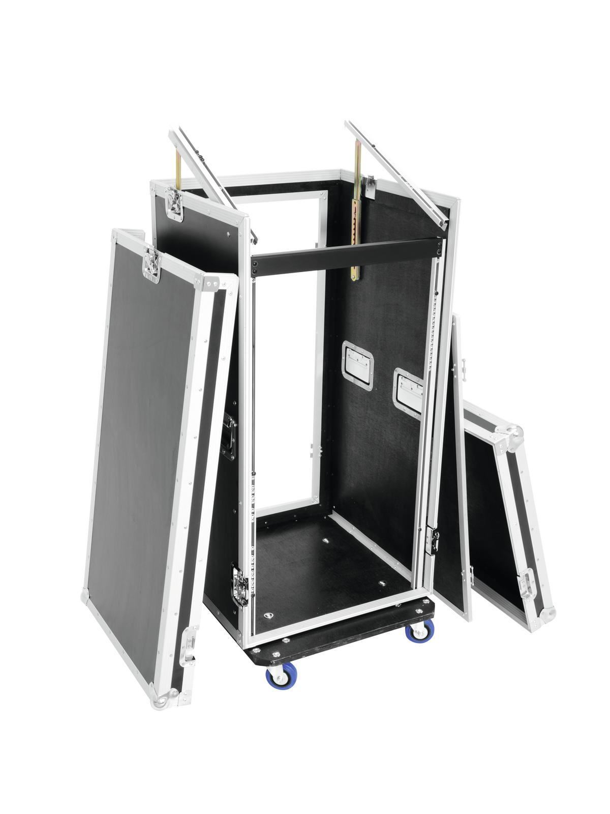 Roadinger Special combo case Pro, 20U, racková skříň s kolečky - Obrázek 5