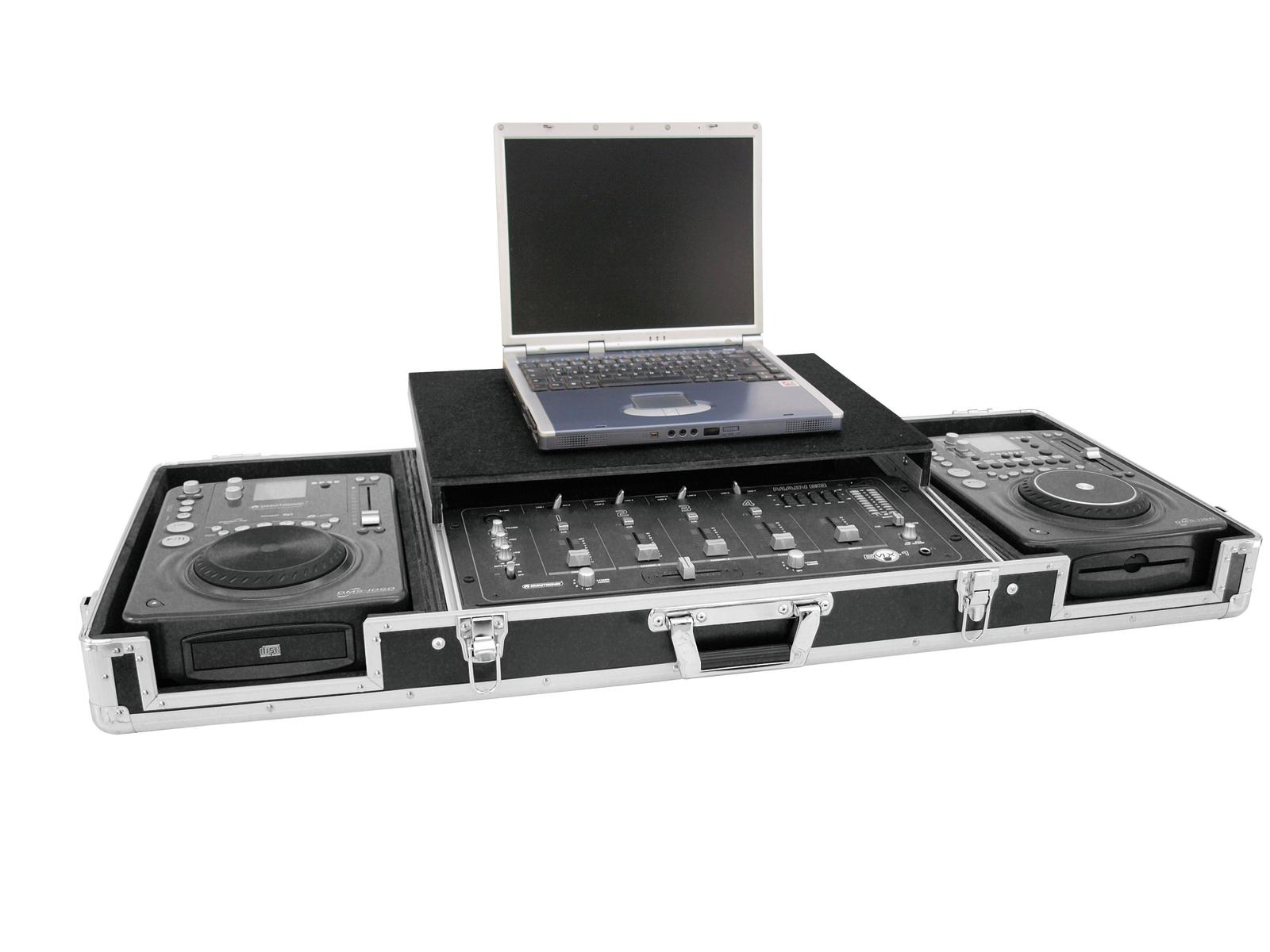 Konzole DIGI-1 2xCD/1x19" LT mixpult, černá - Obrázek 4