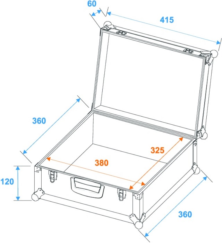 Univerzální case FOAM, GR-3 černý - Obrázek 5