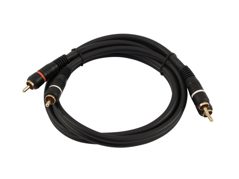 Kabel CC-06, propojovací kabel 2x 2 RCA zástrčka HighEnd, 60cm - Obrázek 2