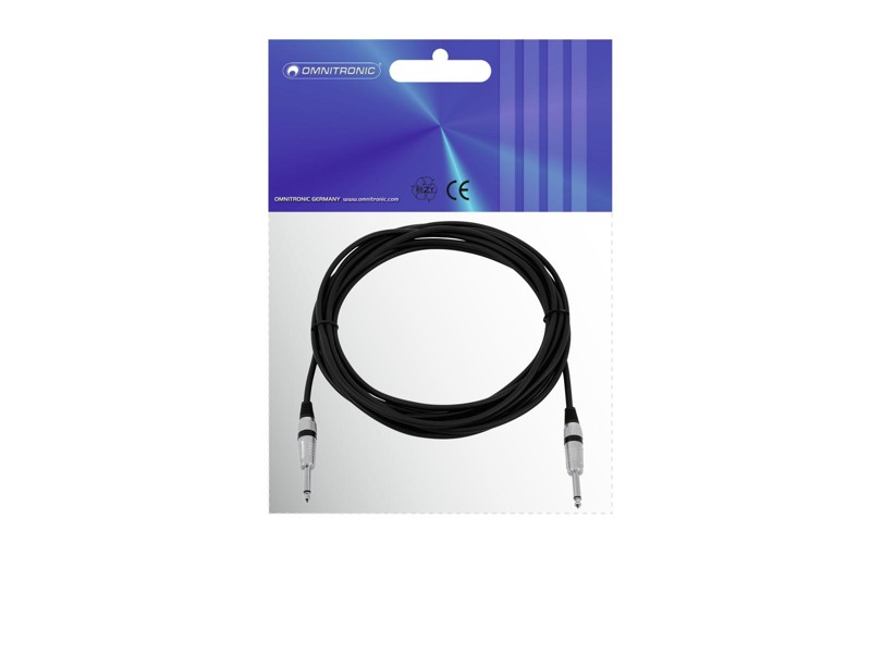 Kabel KR-60 2x Jack 6,3 mono 6 m - Obrázek 3