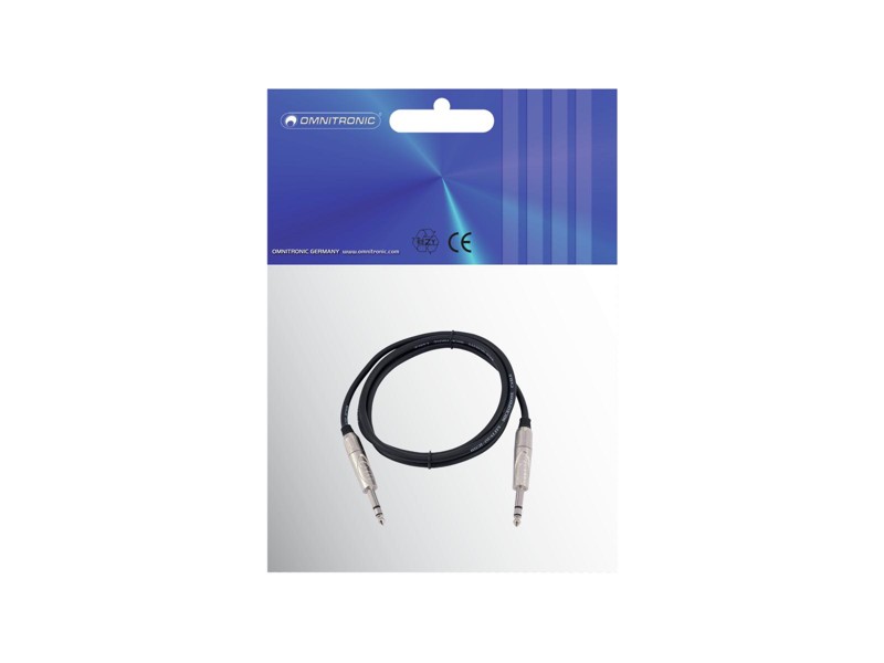 Kabel KS-10 2x Jack 6,3 stereo 1 m - Obrázek 3