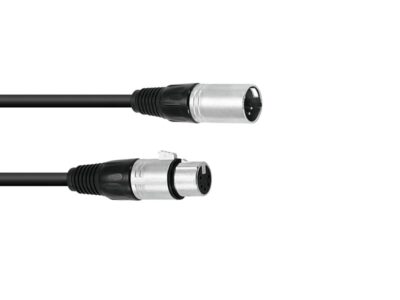 Kabel FP-10 5-pólový XLR samec - XLR samice, 1 m