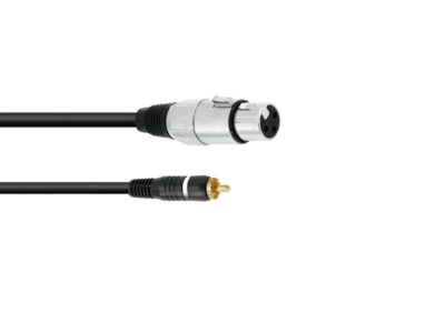 Kabel CXF-20 RCA - XLR samice, 2 m