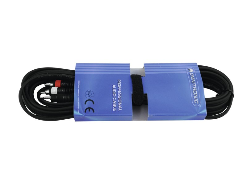 Kabel SKC-60 Jack 3,5 stereo - 2x RCA, 6 m - Obrázek 4