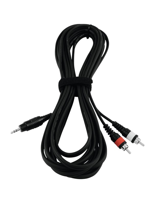 Kabel SKC-30 Jack 3,5 stereo - 2x RCA, 3 m - Obrázek 3