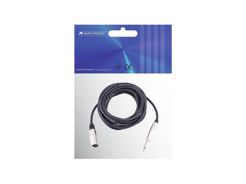Kabel XK-100 XLR samec - Jack 6,3 mono, 10 m - Obrázek 3