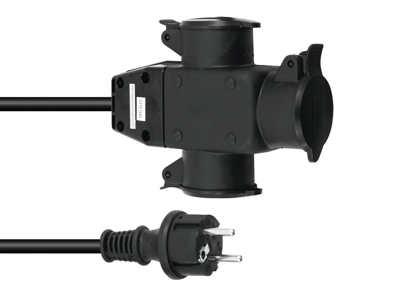 Prodlužovací kabel ECVG-3, 3x1,5, 5 m