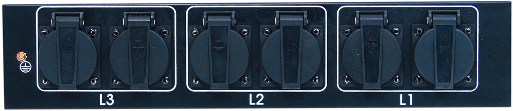 Eurolite SB-1050 CEE 19", rozvaděč 32A - Obrázek 6