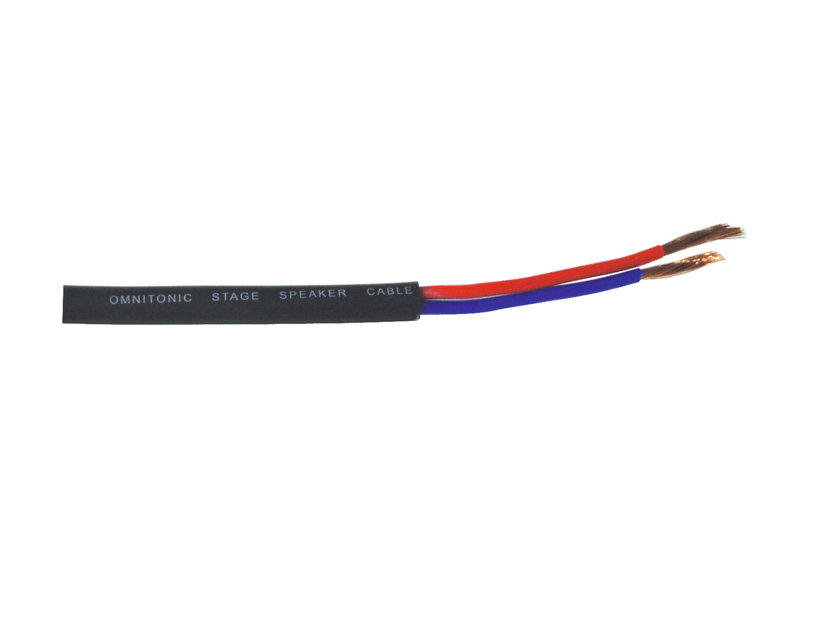 Omnitronic reproduktorový kabel, 2x2,5 mm, černý, 50m cívka - Obrázek 2