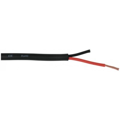 Helukabel reproduktorový kabel, 2x4 mm, černý, 100 m role