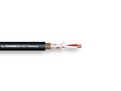 Sommer Cable DMX kabel, 234 AES/EBU, 2x0,34 mm, černý, 100 m cívka