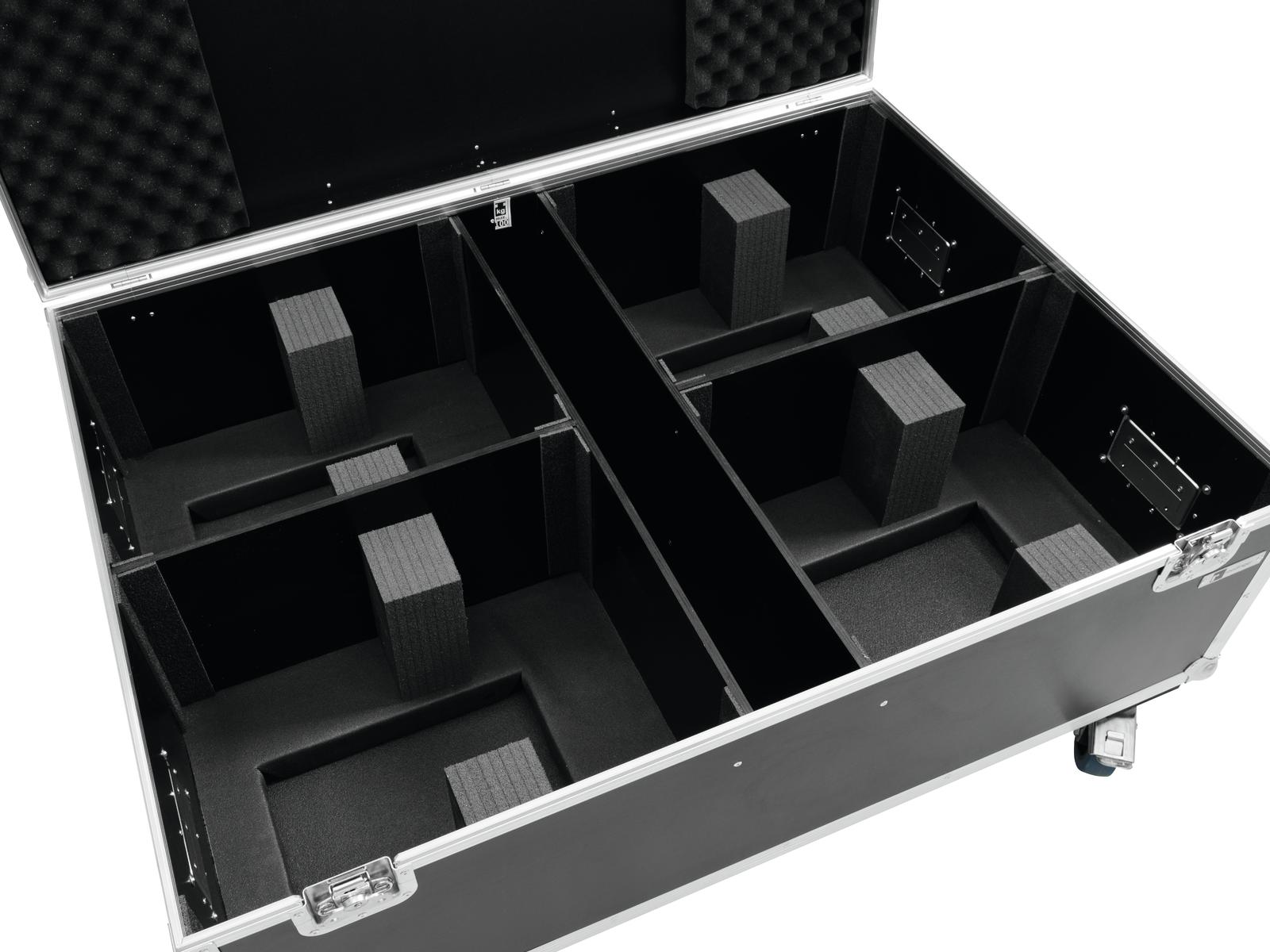 Roadinger Flightcase 4x THA-250F - Obrázek 4