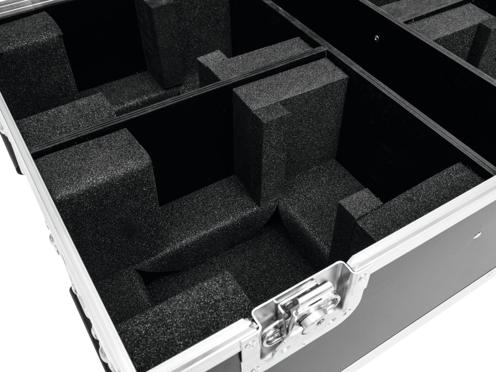 Roadinger Flightcase 4x THA-40 PC with wheels - Obrázek 5