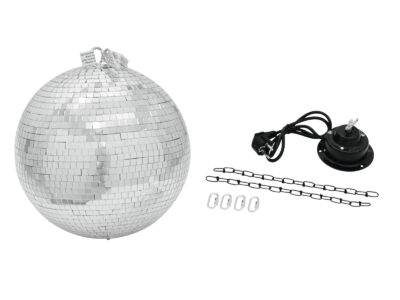 Zrcadlová koule 40cm SET, včetně motorku