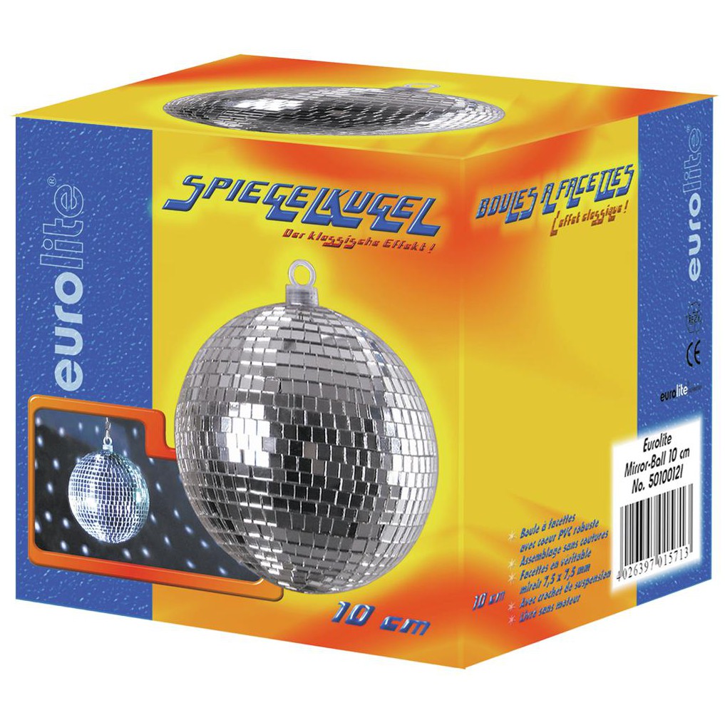 Eurolite zrcadlová koule 10cm - Obrázek 4