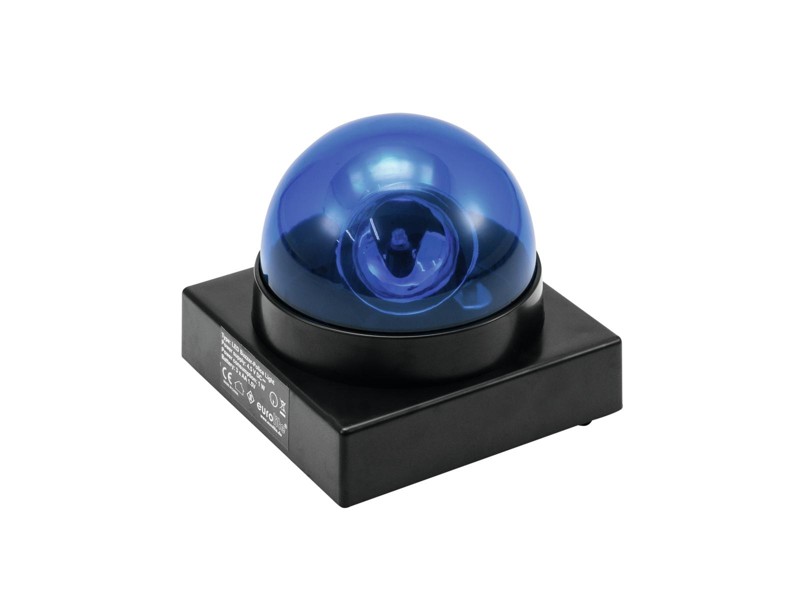 Eurolite LED policejní maják "BUZZER", modrý