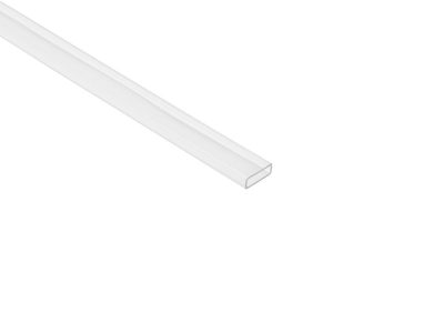 Trubice 14x5,5mm pro LED pásky, čirá, 2m