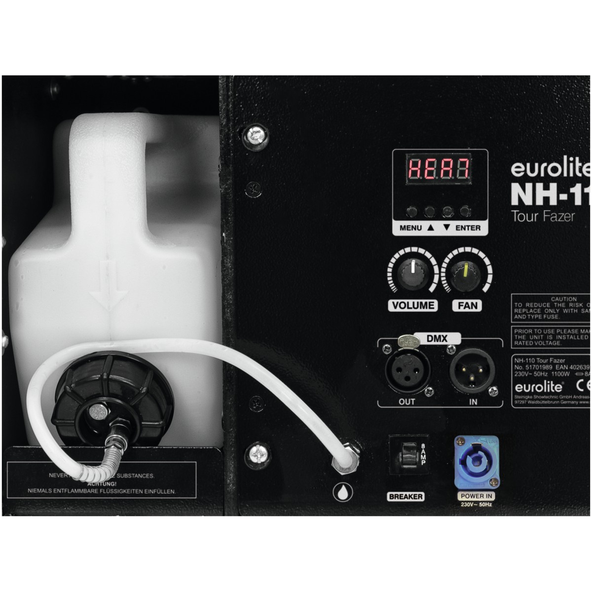 Eurolite NH-110 Tour Fazer, výrobník mlhy - Obrázek 3