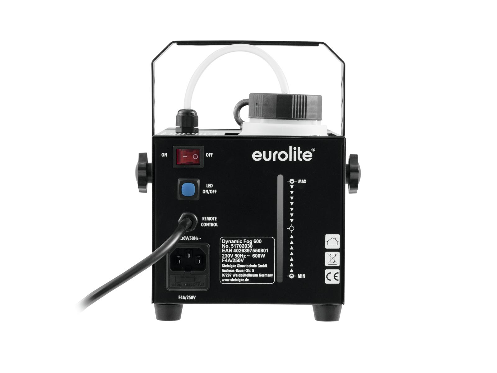 Eurolite 600 Dynamic Fog, výrobník mlhy - Obrázek 4
