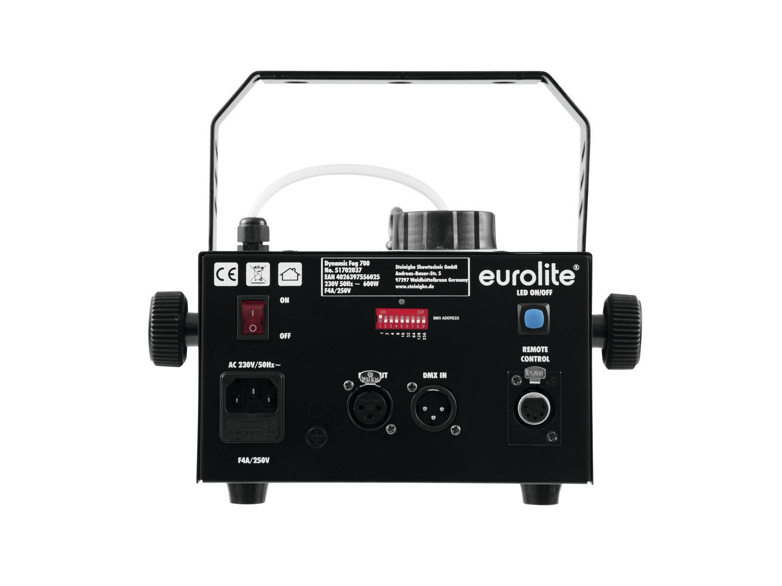 Eurolite 700 Dynamic Fog, výrobník mlhy - Obrázek 3
