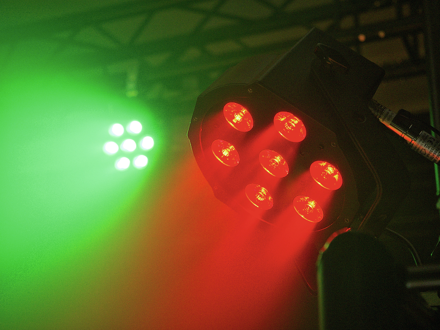 Eurolite LED SLS-7 DMX, 7x 10W TCL LED, IR, reflektor - Obrázek 7