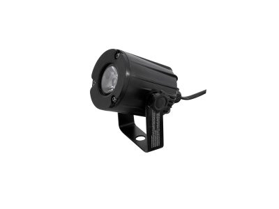 Eurolite LED spot 3W, 3200K, 6, černý, bodový reflektor