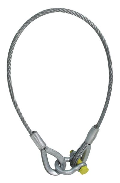 Lanko vázací 10 mm x 1500 mm s ocelovým poutkem, do 400 kg