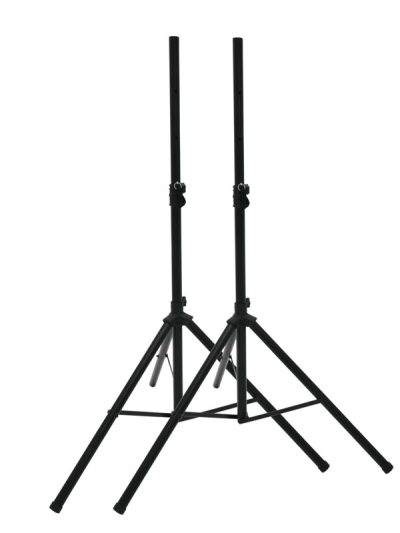 Omnitronic MOVE Set, sada reproduktorových stojanů v přepravním obalu, 100-180 cm, 30 kg