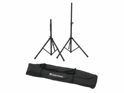 Sada reproduktorových stojanů, 100-185cm, 30kg