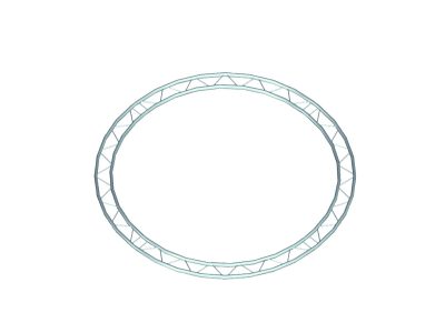Bilock díl pro kruh d=2 m, vnitřní, horizontální 90