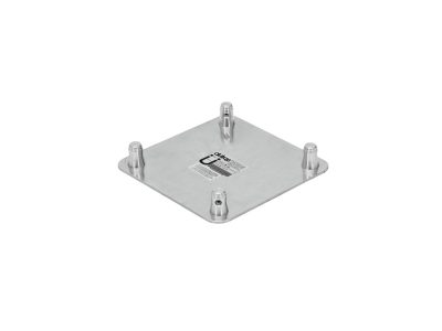 Alutruss Quadlock koncová deska QQGP s půlspojkami, vč. spojovacích dílů